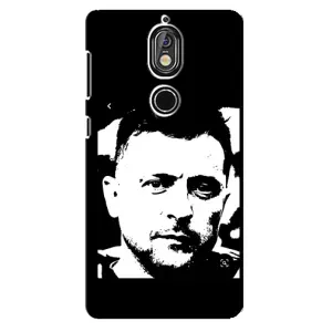 Чехол для Nokia 7 (AlphaPrint - с принтом Зеленского) (Зеленский АРТ)