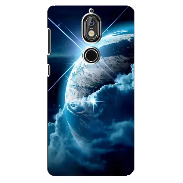 Чехол с принтом «Земля с космоса» для Nokia 7