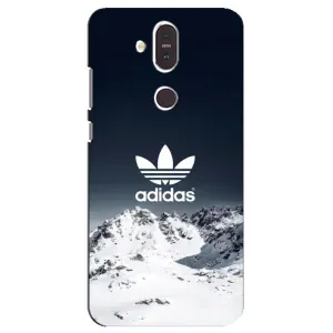 Чехлы Адидас для Nokia 8.1 , Nokia 8 2018 (AlphaPrint) (Адидас в горах)