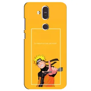 Анимешный чехол для Nokia 8.1 , Nokia 8 2018 (Аниме Наруто)