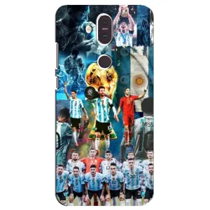 Чехлы Месси для Nokia 8.1 , Nokia 8 2018 (AlphaPrint) (Аргентина Месси)