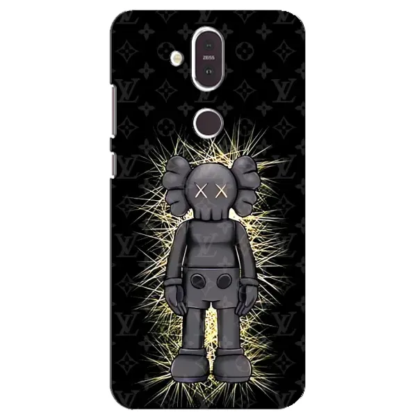 Чехол с принтом «Bearbrick LV» для Nokia 8.1 (2018)