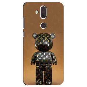 Чехлы для Nokia 8.1 , Nokia 8 2018 - Bearbrick Louis Vuitton (PREMIUMPrint) (Bearbrick)