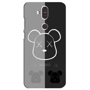 Чехлы для Nokia 8.1 , Nokia 8 2018 - Bearbrick Louis Vuitton (PREMIUMPrint) (БеарБрик глаза)