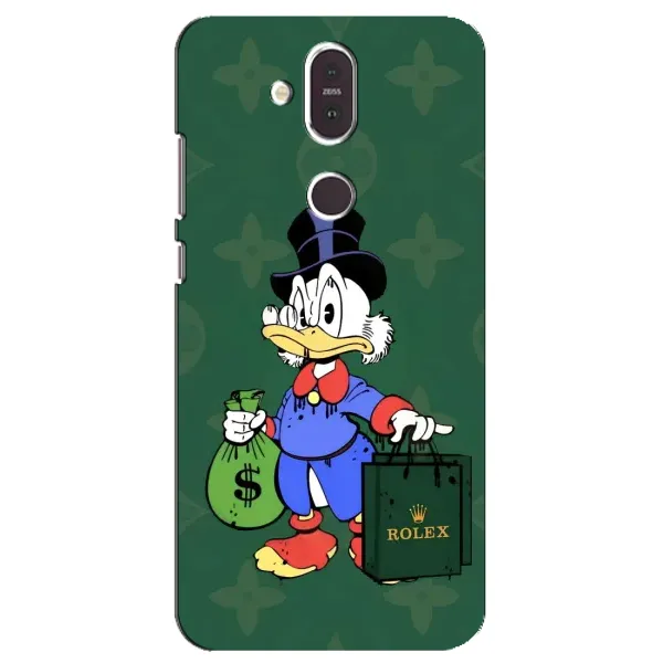 Чохол з принтом «Богата Утка» для Nokia 8.1 (2018)