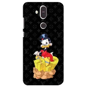 Чехлы для Nokia 8.1 , Nokia 8 2018 - Скрудж МакДак Louis Vuitton (PREMIUMPrint) (Богатство Макдака)