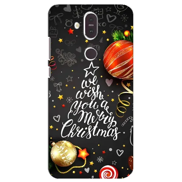Чохол з принтом «Ялинка» для Nokia 8.1 (2018) Чохол з принтом «Ялинка» для Nokia 8.1 (2018)