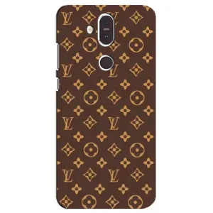 Чехлы Луи Витон для Nokia 8.1 , Nokia 8 2018 (AlphaPrint - LOUIS VUITTON) (фон LOUIS VUITTON)