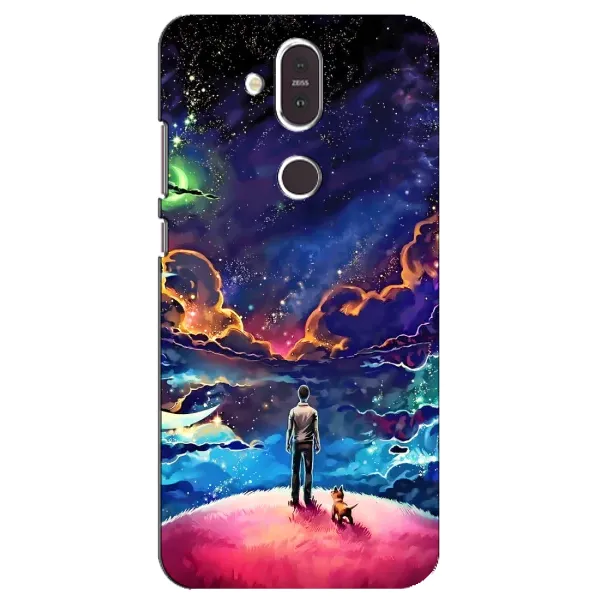 Чохол з принтом «Вид Галактики» для Nokia 8.1 (2018)