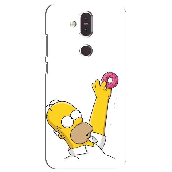 Чехол с принтом «Гомер с пончиком» для Nokia 8.1 (2018) Чехол с принтом «Гомер с пончиком» для Nokia 8.1 (2018)