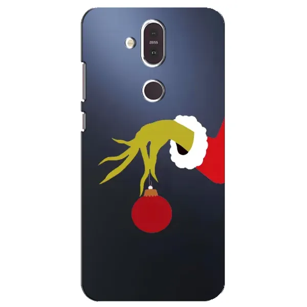 Чохол з принтом «Грінч з іграшкою» для Nokia 8.1 (2018)