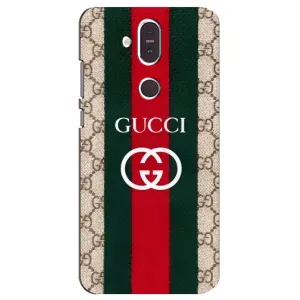 Чехлы ГУЧЧИ для Нокиа 8.1 (AlphaPrint) (Gucci дизайн)