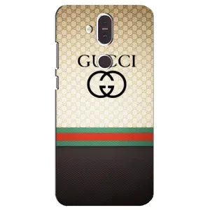 Чехлы ГУЧЧИ для Нокиа 8.1 (AlphaPrint) (GUCCI стиль)