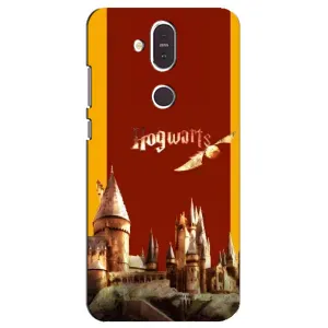 Чехлы с Гарри Поттером для Nokia 8.1 , Nokia 8 2018 (AlphaPrint) (Hogwarts)