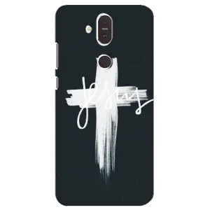 Чехол для Nokia 8.1 , Nokia 8 2018 (AlphaPrint) - (Христианские) (Иисус)