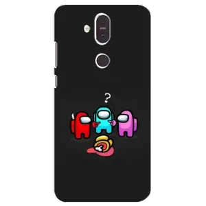 Чехол Амонг Ас для Nokia 8.1 , Nokia 8 2018 (AlphaPrint) (Импостер)