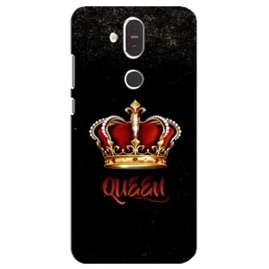 Чехол с Короной Нокиа 8.1 - (AlphaPrint) (Корона короля)