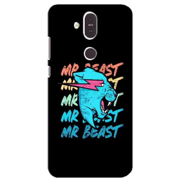 Чехол с принтом «logo Mr beast» для Nokia 8.1 (2018)