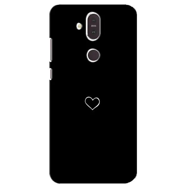 Чехол с принтом «Маленькое сердечко» для Nokia 8.1 (2018)