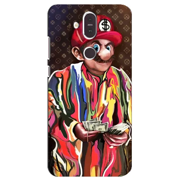 Чехол с принтом «Mario LV» для Nokia 8.1 (2018)