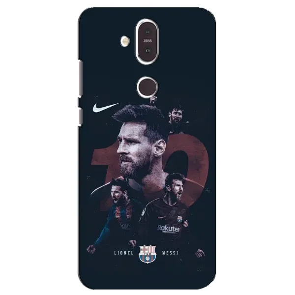 Чехол с принтом «Месси 10» для Nokia 8.1 (2018)