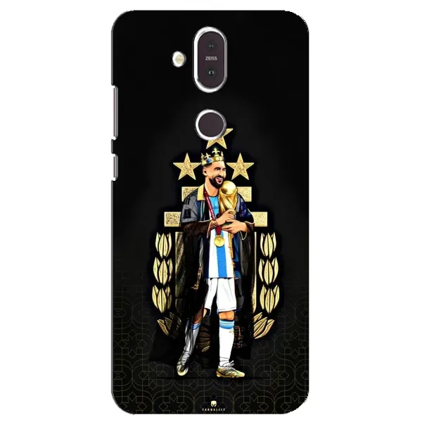 Чехол с принтом «Месси Король» для Nokia 8.1 (2018)