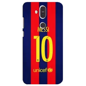 Чехлы Месси для Nokia 8.1 , Nokia 8 2018 (AlphaPrint) (Messi Barca 10)