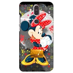 Чехол Disney Mouse Nokia 8.1 , Nokia 8 2018 (PREMIUMPrint) (Minni с бантиком)