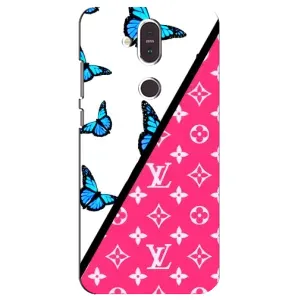 Брендновые Чехлы для Nokia 8.1 , Nokia 8 2018 - (PREMIUMPrint) (Мода LV)