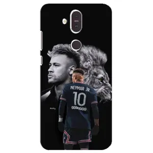 Чехол Неймар для Nokia 8.1 , Nokia 8 2018 (AlphaPrint) (Неймар Лев)