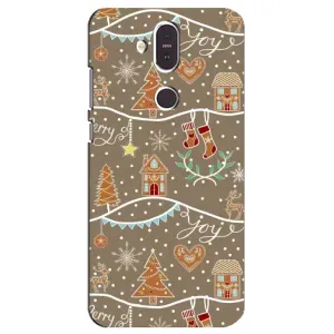 Новогодние, Праздничные Чехлы для Nokia 8.1 , Nokia 8 2018 - 2024 год (Новогодние пряники)