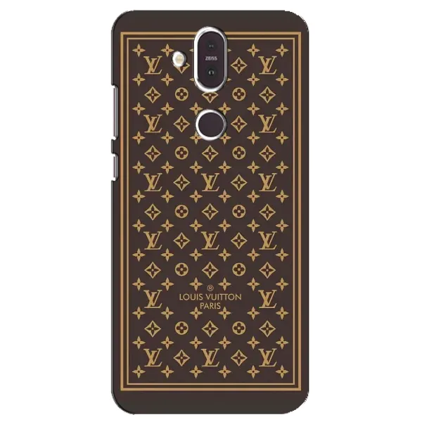 Чохол з принтом «шпалери LV» для Nokia 8.1 (2018) Чохол з принтом «шпалери LV» для Nokia 8.1 (2018)