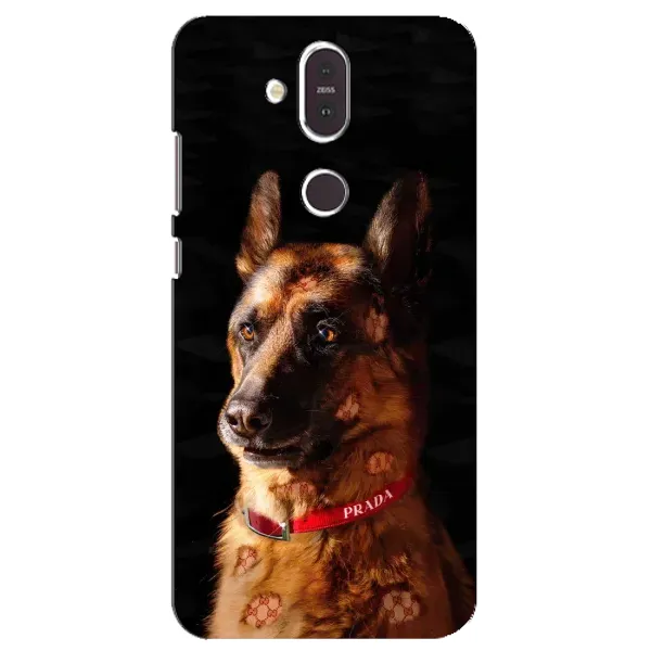 Чехол с принтом «Овчарка» для Nokia 8.1 (2018)
