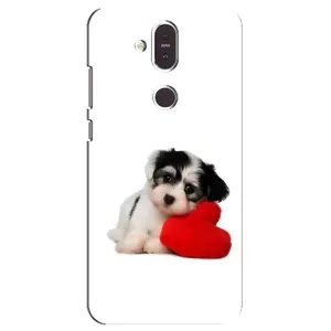 Чехлы с собаками для Nokia 8.1 , Nokia 8 2018 (VPrint) (Песик)