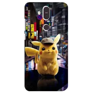 Чехлы с крутыми принтами для Nokia 8.1 , Nokia 8 2018 - (PREMIUMPrint) (Пикачу)