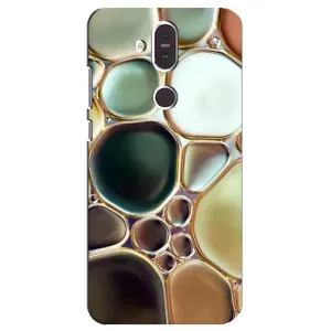Мраморный чехол на Nokia 8.1 , Nokia 8 2018 (VPrint) (Радужный Мрамор)