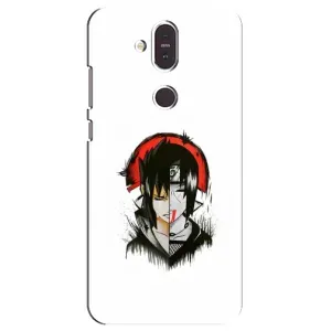 Чехлы на тему: Итачи Учиха для Nokia 8.1 , Nokia 8 2018 (AlphaPrint) (разный Итачи)