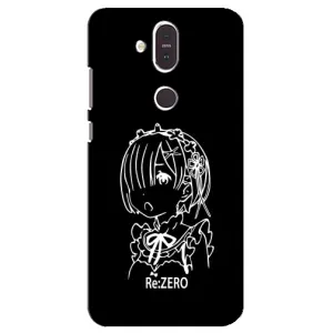 Чехлы Персонажи Аниме Наруто для Nokia 8.1 , Nokia 8 2018 (AlphaPrint) (Re: Zero)