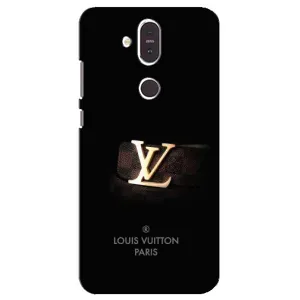 Чехлы Луи Витон для Nokia 8.1 , Nokia 8 2018 (AlphaPrint - LOUIS VUITTON) (ремешок LV)
