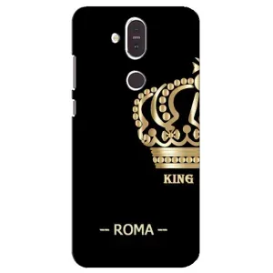 Чехлы для Nokia 8.1 , Nokia 8 2018 (VPrint) - Футбольные клубы (Roma)