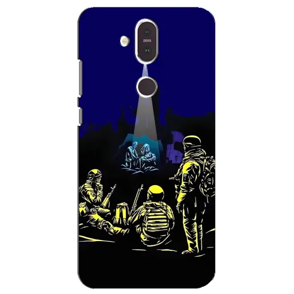 Чохол з принтом «Різдво в Україні» для Nokia 8.1 (2018)