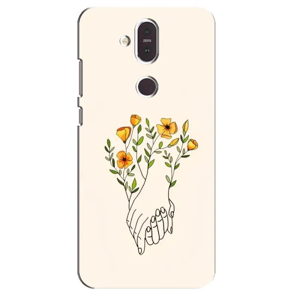 Чехол с принтом «Руки любви» для Nokia 8.1 (2018)