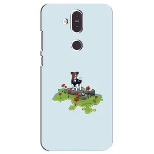 Чехлы с картинкой собаки Патрон для Nokia 8.1 , Nokia 8 2018 (AlphaPrint) (Сапер Пес)
