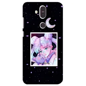 Чехлы Персонажи Аниме Наруто для Nokia 8.1 , Nokia 8 2018 (AlphaPrint) (Сейлор Мун)