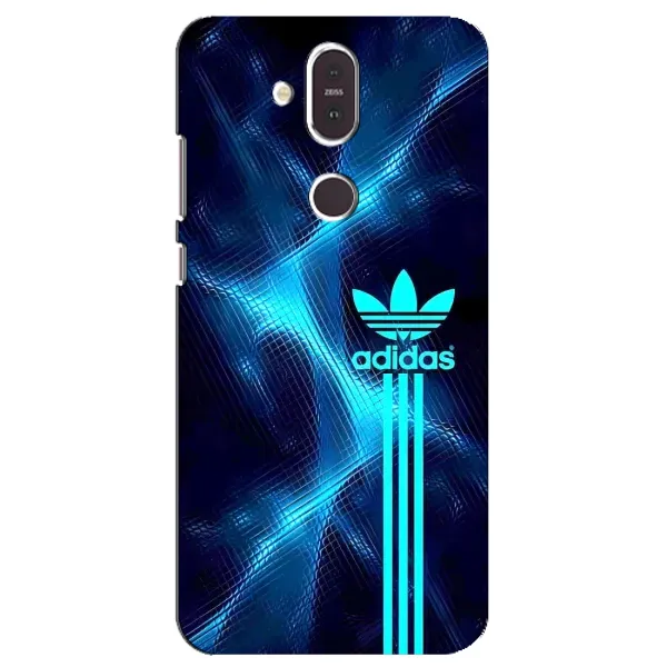 Чохол з принтом «Синій Адідас» для Nokia 8.1 (2018) Чохол з принтом «Синій Адідас» для Nokia 8.1 (2018)