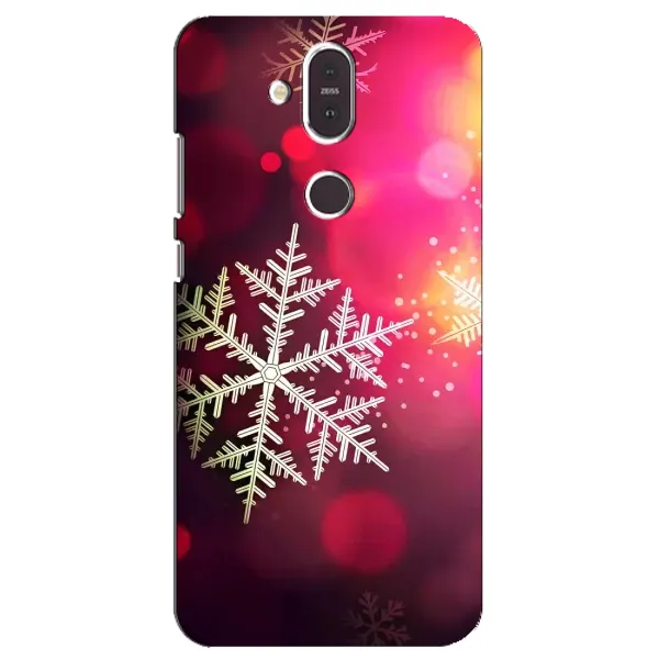 Чехол с принтом «Снежинка» для Nokia 8.1 (2018)