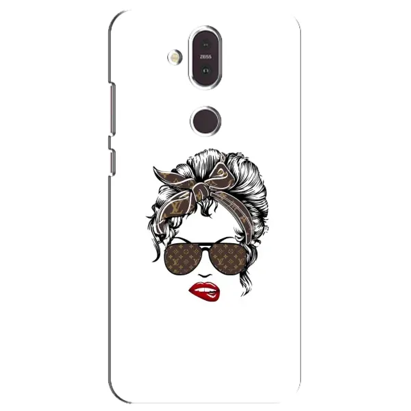Чохол з принтом «стильна з луі вітон» для Nokia 8.1 (2018) Чохол з принтом «стильна з луі вітон» для Nokia 8.1 (2018)