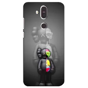 Чехлы для Nokia 8.1 , Nokia 8 2018 - Bearbrick Louis Vuitton (PREMIUMPrint) (Тело Bearbrick)