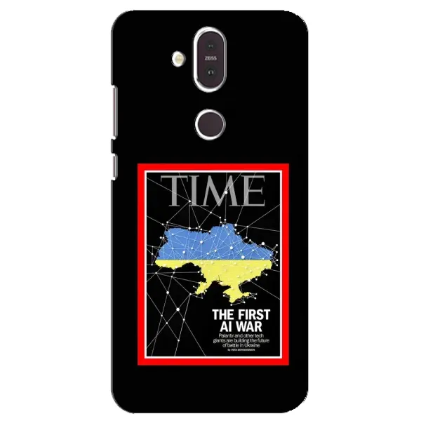 Чехол с принтом «TIME Ukraine» для Nokia 8.1 (2018)