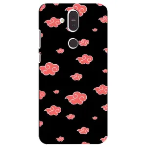 Чехлы Персонажи Аниме Наруто для Nokia 8.1 , Nokia 8 2018 (AlphaPrint) (Тучки Аниме)